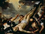 Luca Giordano Crucifixion of St Peter USA oil painting artist